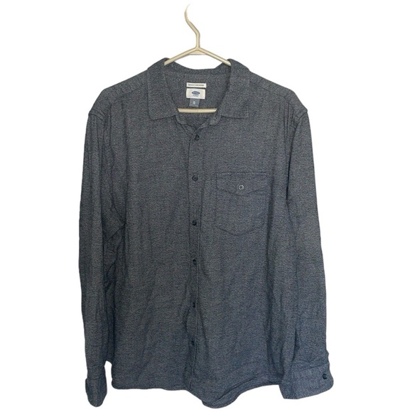 Cozy Knit Cotton Button Down Shirt - Picture 2 of 6